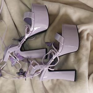 Lilac 5 in" Platforms